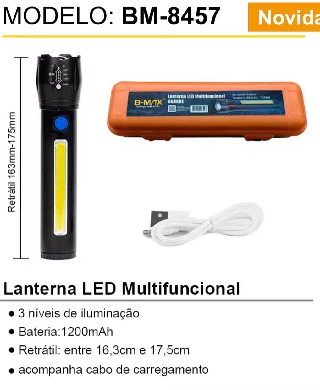 LANTERNA BM8457